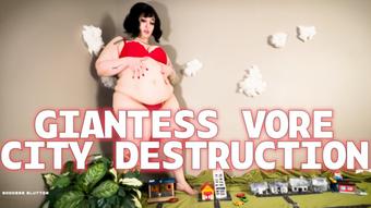 Custom! Giantess Vore City Destruction