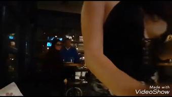 Public Bar Flash Strangers Staring - October 12, 2020