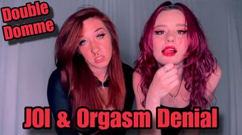 Redhead Double Domme JOI & Orgasm Denial