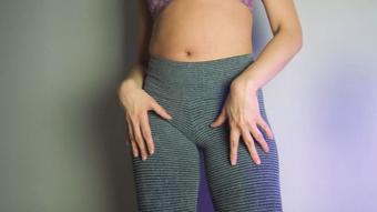 CUSTOM Naked yoga and pussy play - Apr 16, 2020