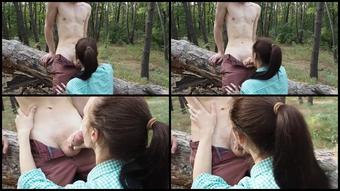 Ukrainian Amateur Teen Forest Blowjob Watch My Girlfriend   Koskaetleska   Pornhub