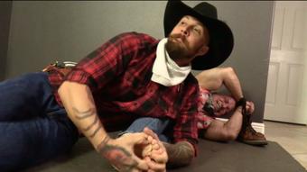Tony Revenge Foot Tickled By Dustin