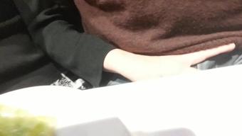 Intimate Fondling in a Public Restaurant