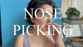 NOSE PICKING CLOSE UP - April 03, 2021