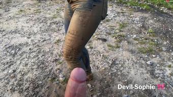 Lehmtmpelsauerei - Eingesaut And Eingensst - Fucked With Jeansfetzloch And Splashed With Steffiblond  Mydirtyhobby