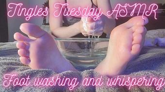 ASMR - Foot Washing - August 09, 2022