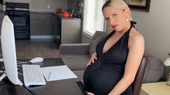 4K - Boss Pregnant Belly and Belly Button JOI - June 12, 2023
