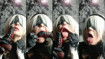 Nier Automata: intense deepthroat - Apr 10, 2020