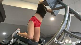 My hot gym session
