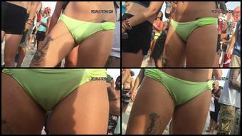 382 El Adv Green Cameltoe