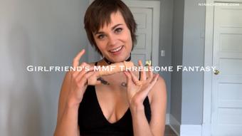 Girlfriend's MMF Threesome Fantasy