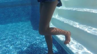 Buddahsplayground Underwater In Pantyhose
