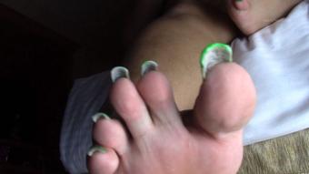 Long toe Nail and Foot Worship - November 07, 2019