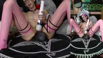 Cock pump and a large Dildo