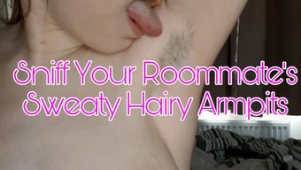 Sniff Roommate's Sweaty Hairy Armpits