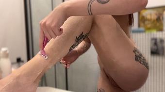 Shaving my Beautiful Legs - Jan 7, 2023