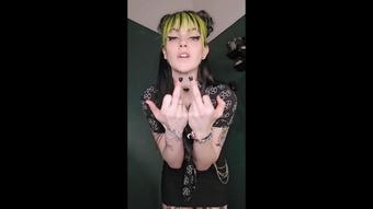 Degrading session for paying for a pussy flash - February 10, 2025