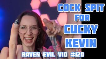 Cock Spit for Cucky - femdom pov HUGE facial