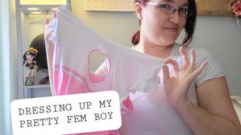 Dressing up my Pretty Fem Boy - July 24, 2021