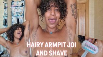 Hairy Armpit JOI and Shave - July 10, 2025