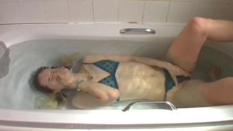 Green Lingerie Underwater Breath Control