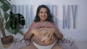 CUM ON MY PREGNANT BELLY - July 11, 2023