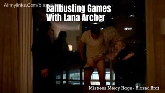 Ballbusting Games WIth Lana Archer