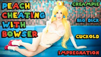 Peach Cheats With Bowsers Big Dick - July 16, 2018