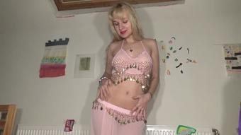Pink belly dance