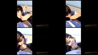Pocahontas Jones Public Beach Blowjob With A Huge Cock By Poca