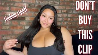 Don't Buy This Clip, It's a FinDom Rip Off - May 4, 2023