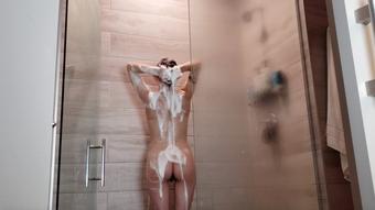 CumWatchMe Lather My Long Luscious Locks