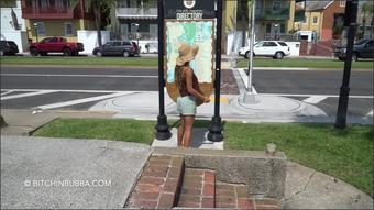 Solo Flashing Around Town