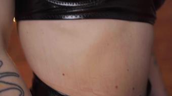 Pov Striptease For A Slave