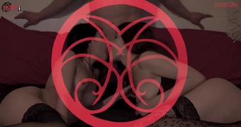Two sexy teenie vampires in the hottest threesome ever!