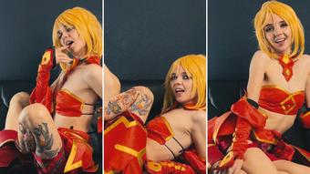 Mordred Cosplay - Ass Shaking - Jul 25, 2023