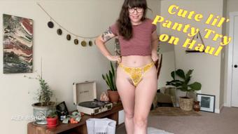 Cute lil Panty try on Haul - July 18, 2022
