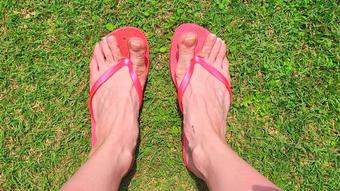 Lick My Muddy Flip Flops Goddess View