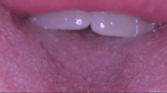 Raw: Closeup Licking Lips Tongue - Nov 17, 2021