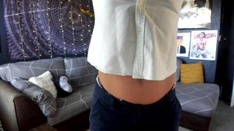 Belly Button Teasing