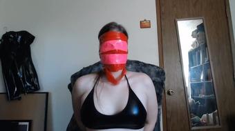 Harleyheartstop Tape Bondage Full Head Breath Play