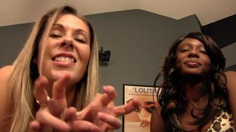 Nikki & Paris Tickle The Cum Out Of You