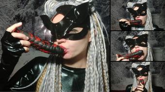 Catwoman cospay - Suck my dildo - Jul 30, 2020