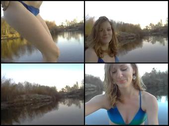 Biancaandhubby 4 Guys At The Lake