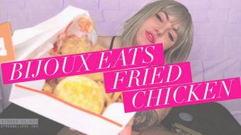 Mistressbijoux Bijoux Eats Fried Chicken