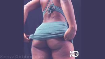 Ebony Goddess Ass Worship In Slutty Dress
