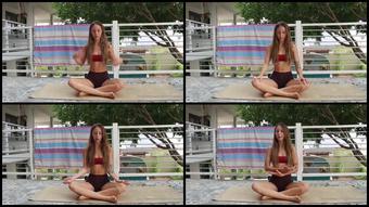 Girlinthewild 14 09 2020 894837699 Yoga Workshop Sukhasana Easy Pose Legs Crossed Comfortably Relaxed And Rooted T