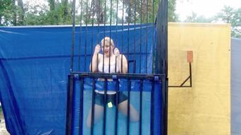 Galas Dunked in Pantyhose - Jan 3, 2019