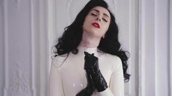 Amazing Sounds Of White Latex Catsuit