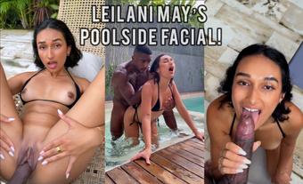 Poolside Fuck & Facial with Leilani May